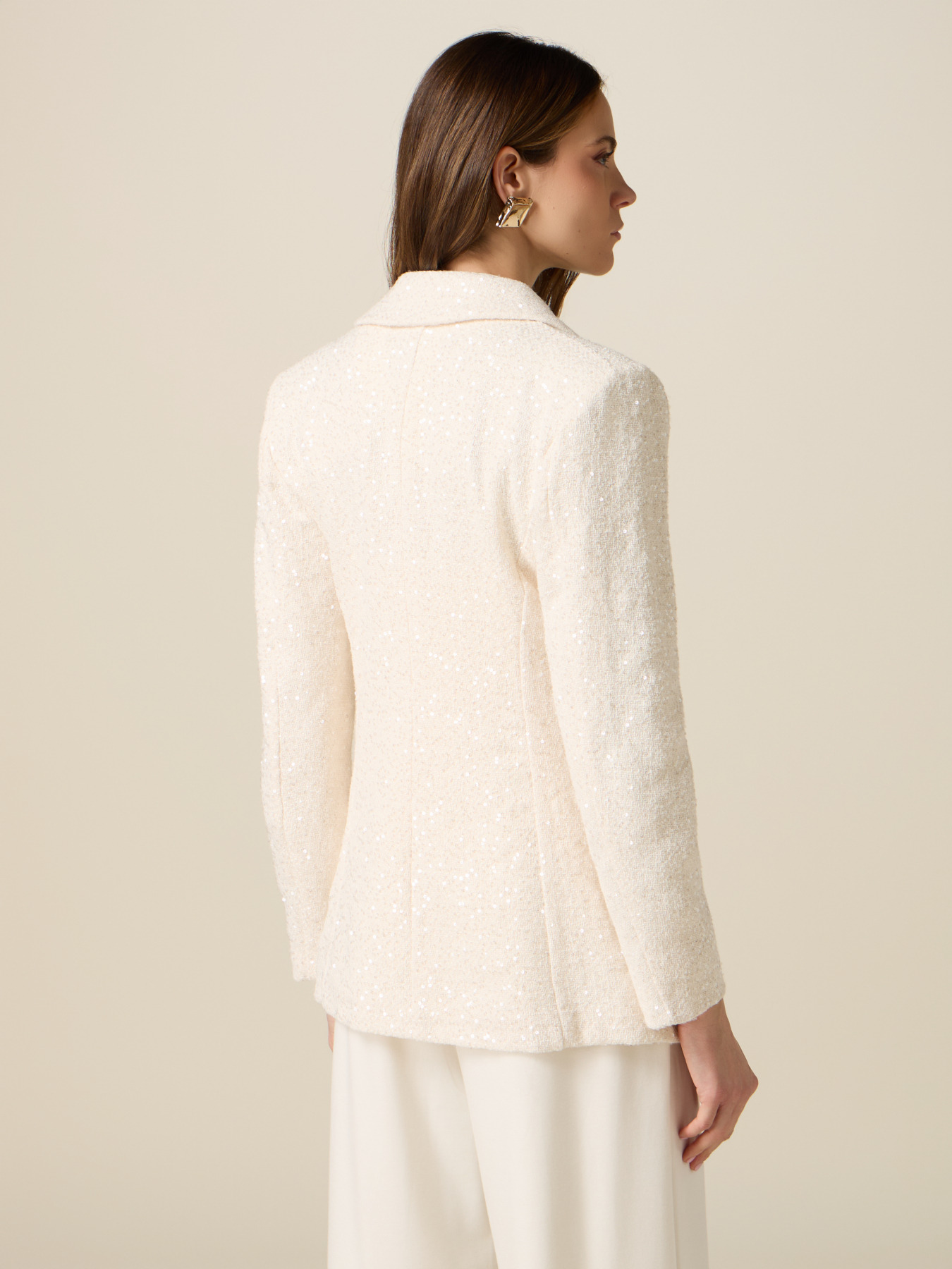 Sequin blazer jacket image number 1