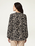Viscose animal print blouse image number 2