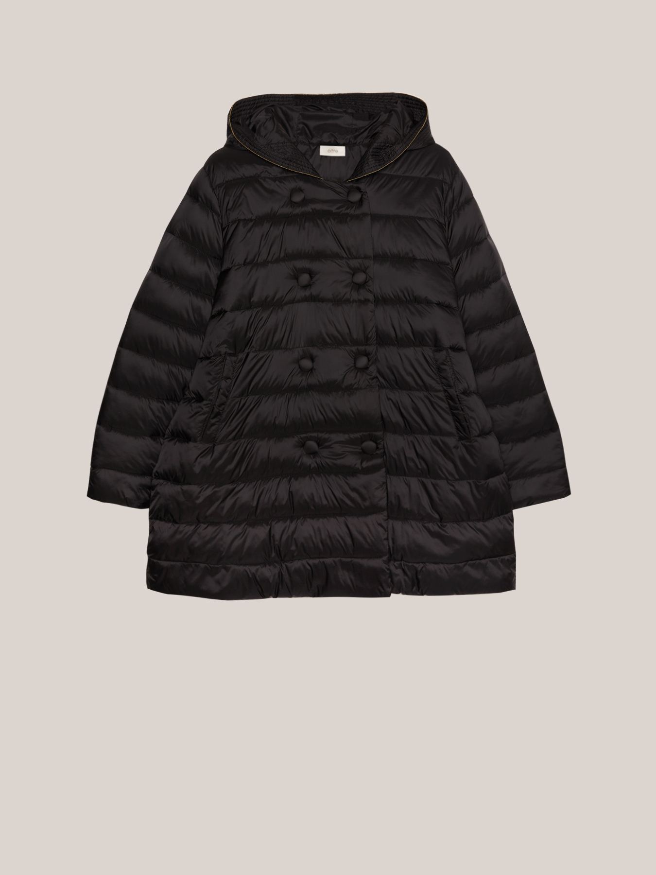 Piumino doppiopetto ad A image number 3