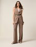 Vest in viscose blend fabric image number 3