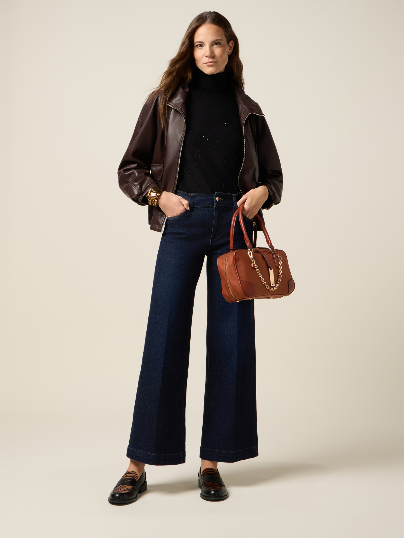 Jeans mit weitem Bein image number 0