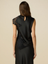 Satin and lace top image number 1