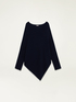 Pull asym&eacute;trique sans coutures image number 3