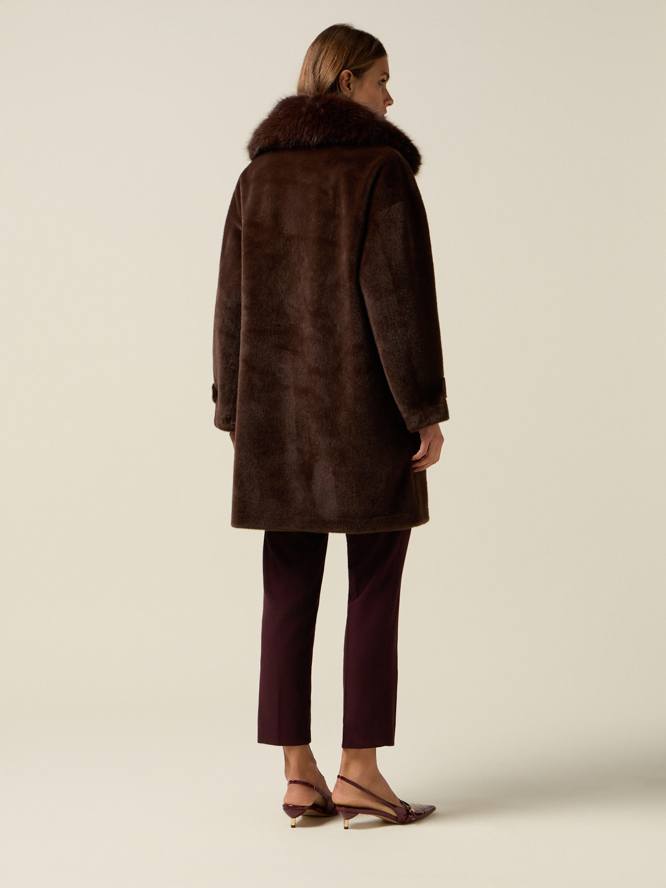 Manteau en tissu souple image number 1