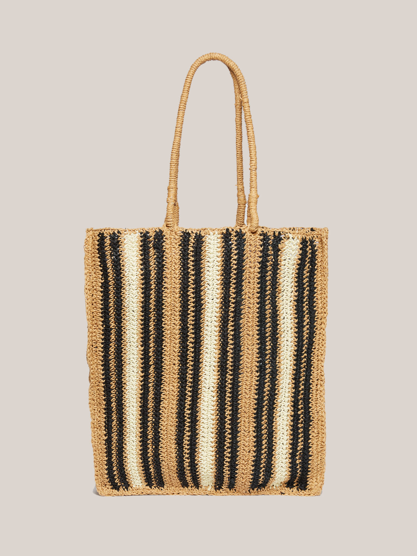 Raffia tote bag image number 2