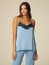 Top lingerie in raso di viscosa image number 0