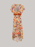 Midi-Kleid mit Blumenmuster image number 3