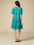 Midi broderie anglaise dress image number 1