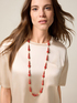 Collier long avec pierres image number 0